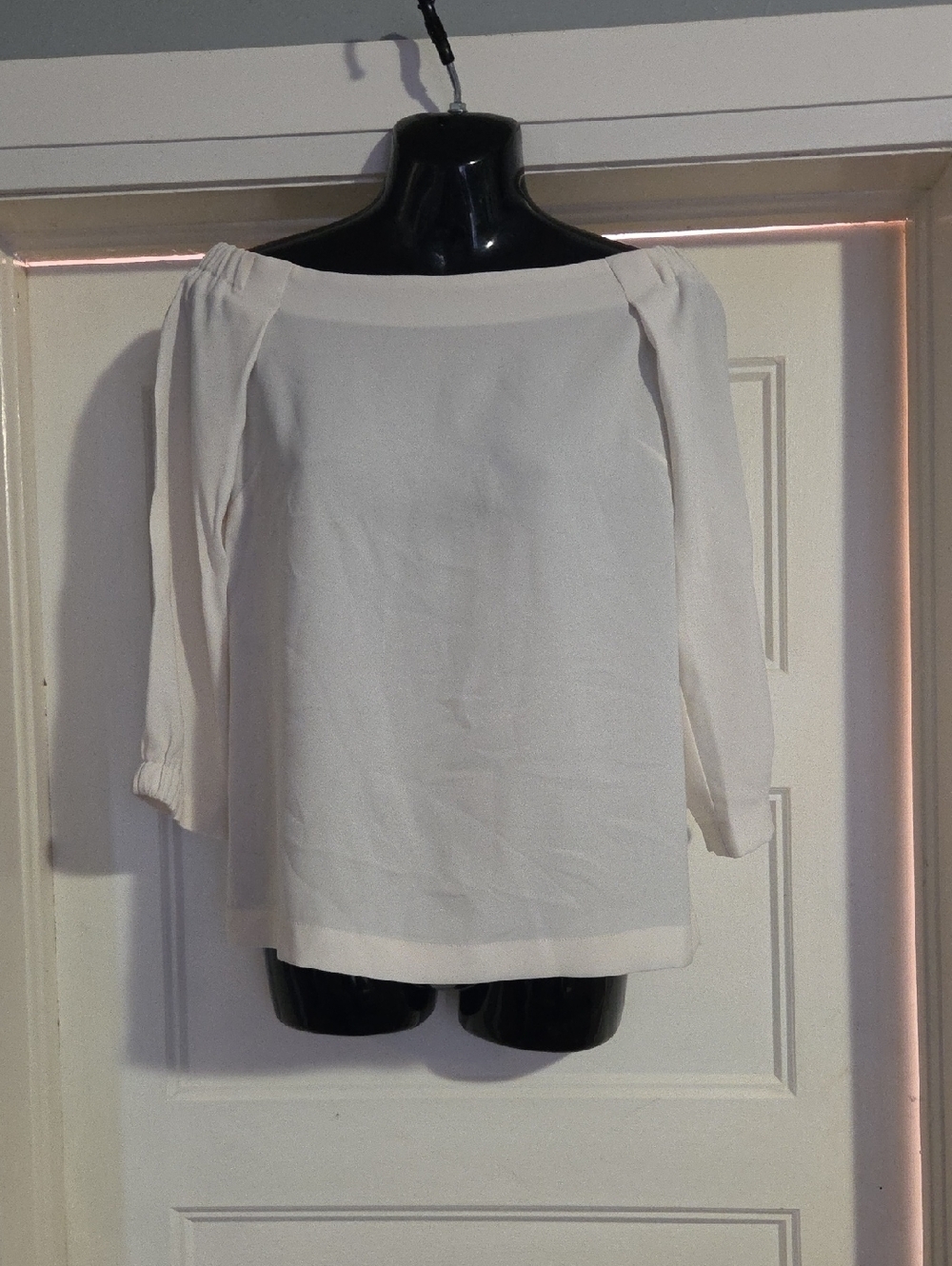 Babaton Cream Textured Blouse